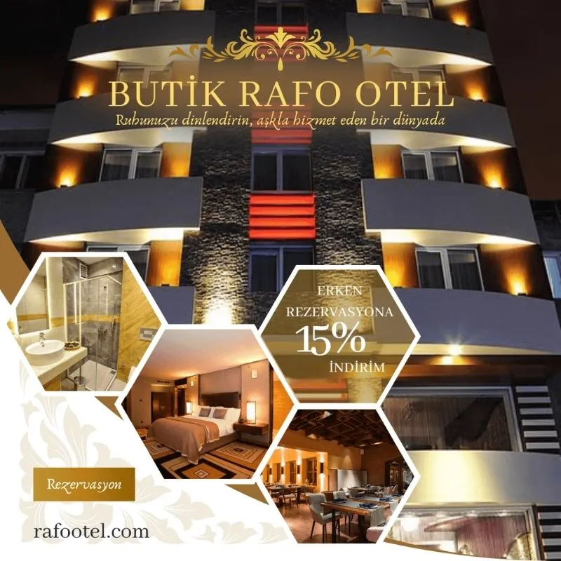 Rafo Otel - Erzurum - Şehrin En İyi Butik Oteli 3 Yıldızlı