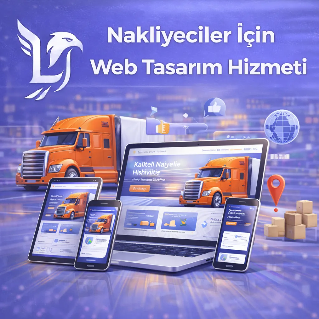 Nakliyeciler İçin Web Tasarım Hizmeti
