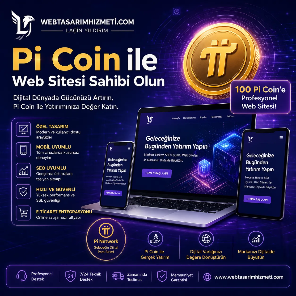 Pi Coin Nedir? 2026 Güncel Rehber ve Pi Coin ile Web Sitesi Yaptırma İmkanı